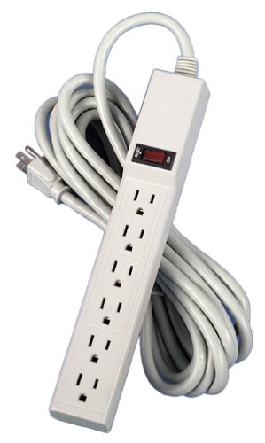 Fellowes 6-Outlet, 15-Foot Power Strip