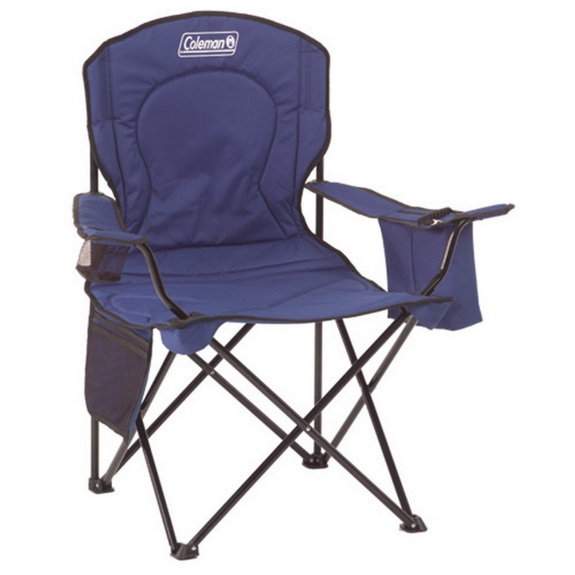 Coleman Camping Oversized Quad Chair with Cooler Coleman Camping Oversized Quad Chair with Cooler