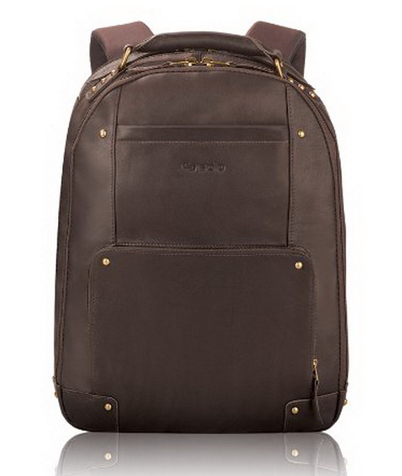 Solo Vintage Colombian Leather Laptop Backpack