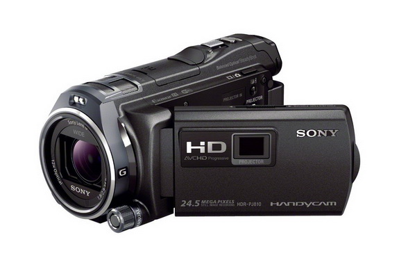 Sony HDRPJ810/B Video Camera with 3-Inch LCD