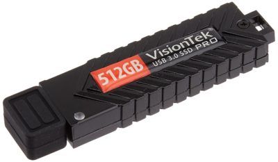 VisionTek 512GB USB 3.0 SSD Pro