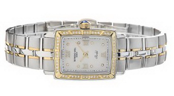 Parsifal - Raymond Weil Women's Watch ( 18k Gold-Plated Watch with Diamonds )