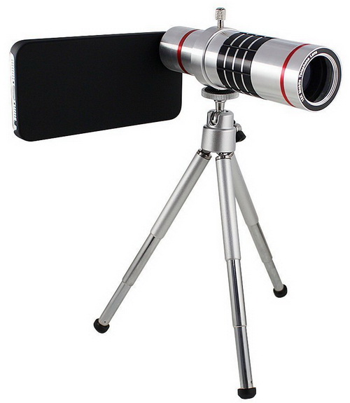 18x Optical Zoom Telescope Camera Lens with Tripod