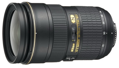 Nikon 24-70mm f/2.8G ED AF-S Nikkor Wide Angle Zoom Lens