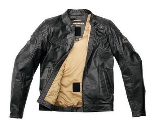 Spidi Ring Men's Leather Sports Bike Motorcycle Jacket