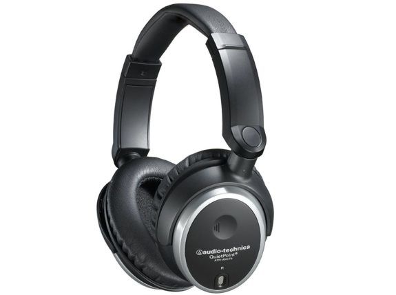 Audio-Technica ATH-ANC7B QuietPoint Active Noise Cancelling Closed-Back Headphones