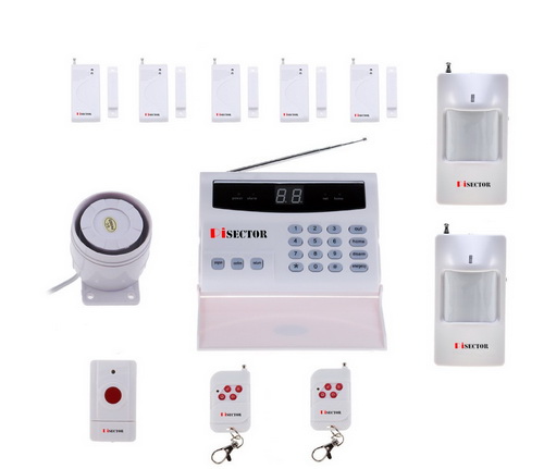 PiSector S02 Wireless Home Security Alarm System Kit Auto Dial