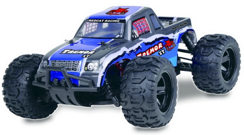 Redcat Racing Tremor ST Electric Truck, Blue, 1/16 Scale