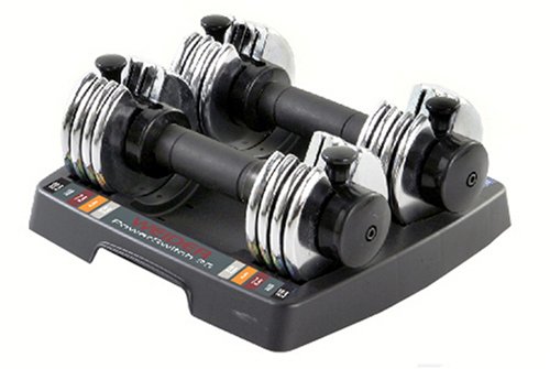 Weider PowerSwitch 12.5 lb. Adjustable Dumbbell Set