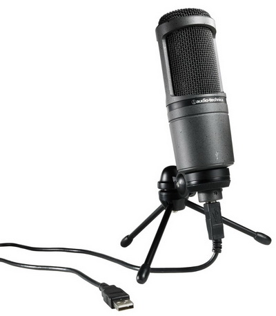 Audio-Technica AT2020 USB Cardioid Condenser USB Microphone