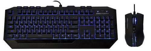 CM Storm Devastator - LED Gaming Keyboard and Mouse Combo Bundle