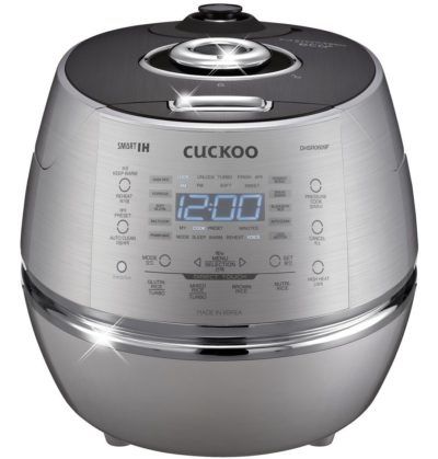 Cuckoo CRP-DHSR0609F 6 Cup 120V IH Pressure Rice Cooker