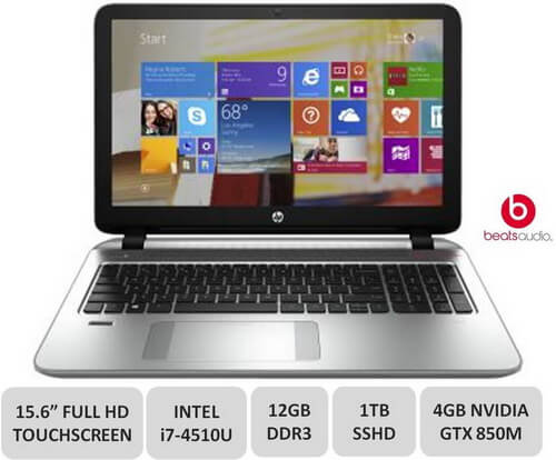 HP ENVY Touchsmart 15.6inch Touchscreen Gaming Laptop