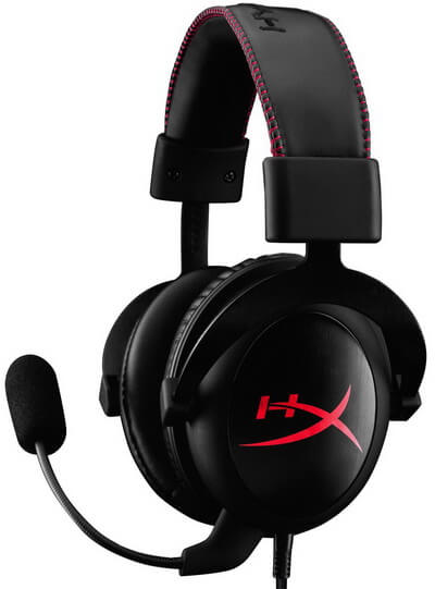 HyperX Cloud Gaming Headset, Black