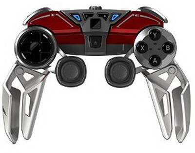 Mad Catz L.Y.N.X.9 Mobile Hybrid Controller with Bluetooth Technology for Android Smartphones, Tablets and PC - Gloss Red