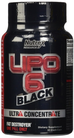 Nutrex Lipo 6 Black Ultra Concentrate 60 Capsules