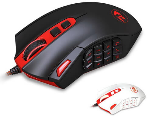 Redragon Perdition 16400 DPI High Precision Programmable Laser Gaming Mouse for PC