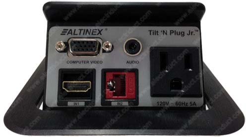 Altinex Tilt N Plug Jr HDMI, VGA - TNP-128