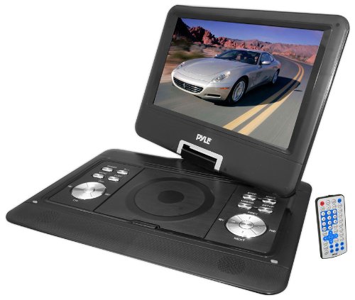 Pyle Home PDH14 14-Inch Portable TFT-LCD Monitor with Built-In DVD Player