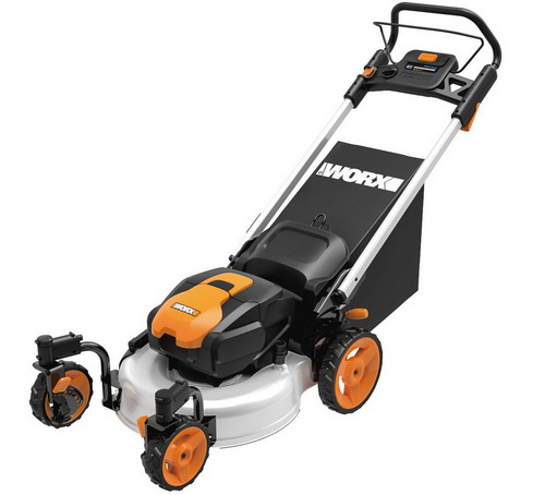WORX WG771 56V Lithium-Ion 3-in-1 Cordless Mower