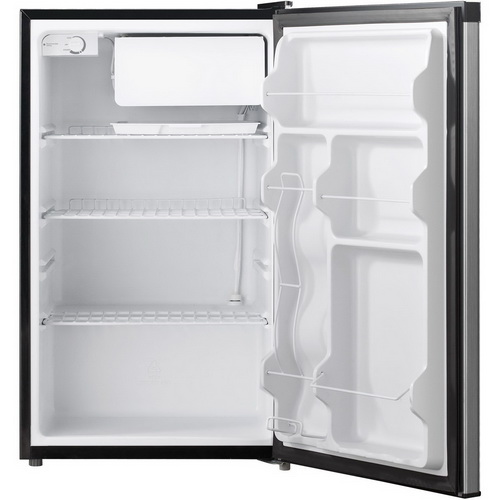 Keystone KSTRC44CW Compact Single-Door Refrigerator with Freezer Section