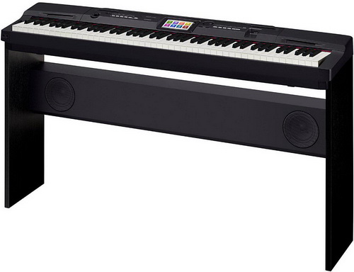 Casio CGP-700BK 88-Key Digital Grand Piano with Color Touch Screen Display - Christmas gift for wife