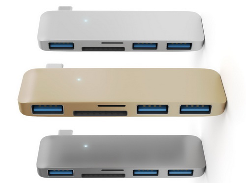 Satechi Type-c USB 3.0: 3 in 1 Combo Hub