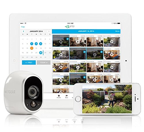 Arlo Smart Security - 3 HD Camera Security System, 100% Wire-Free, Indoor/Outdoor with Night Vision