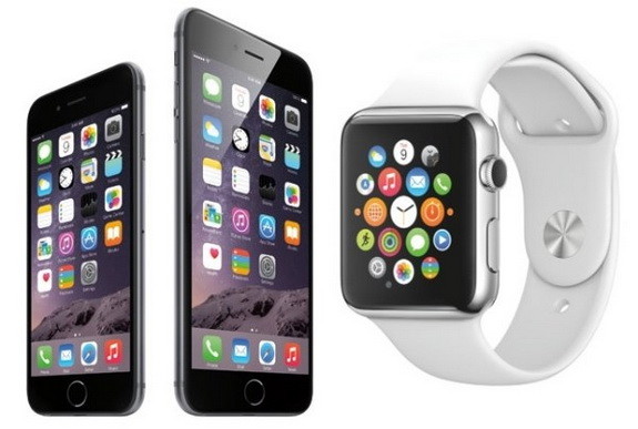 Apple iWatch and Apple iPhone 6
