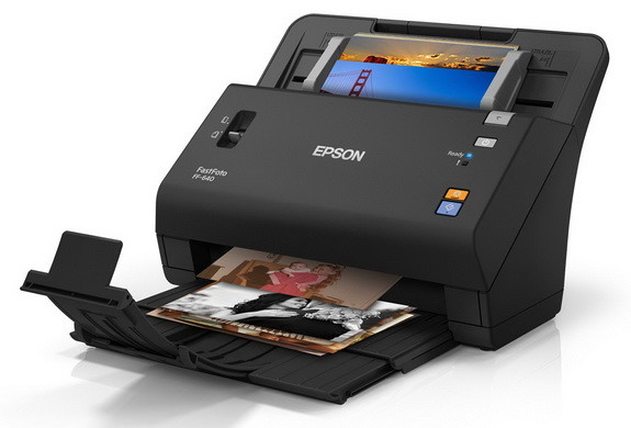 Epson FastFoto FF-640 - World’s Fastest Photo Scanner
