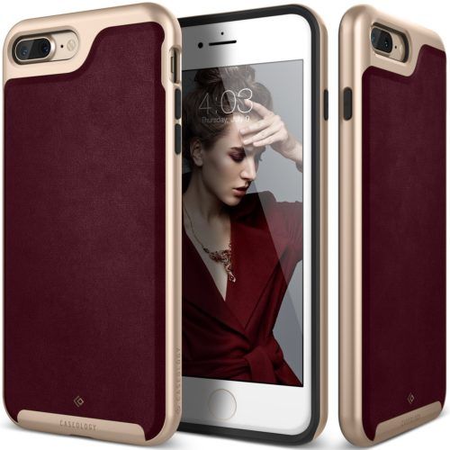 Caseology Classic Rich Texture PU Leather iPhone 7 Plus Case