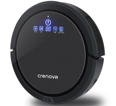 Crenova Robot Vacuum Cleaner with Virtual Wall Fully Aucomatic Self-Charging Ultrasonic Obstacle and Duty Dection