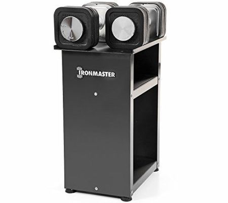 Ironmaster 75 lb Quick-Lock Adjustable Dumbbell System with Stand