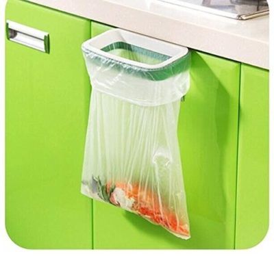 Drhob 1pcs Practical Kitchen Garbage Bag Plastic Bracket