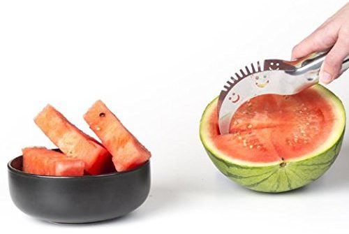 Watermelon Slicer, Kenor Watermelon Knife & Fruit Slicer Fastest Cutter Multi-purpose Stainless Steel