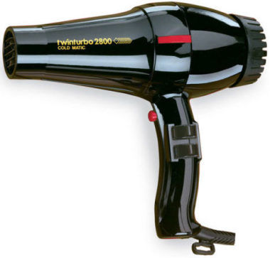 TURBO POWER Twinturbo 2800 Coldmatic Hair Dryer
