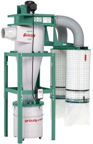 Grizzly G0601 3-Phase Cyclone Dust Collector