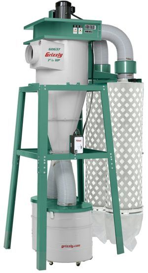 Grizzly G0637 3-Phase Cyclone Dust Collector