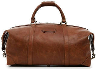 Korchmar Adventure Collection 22" Full Grain Leather Duffel bag for men