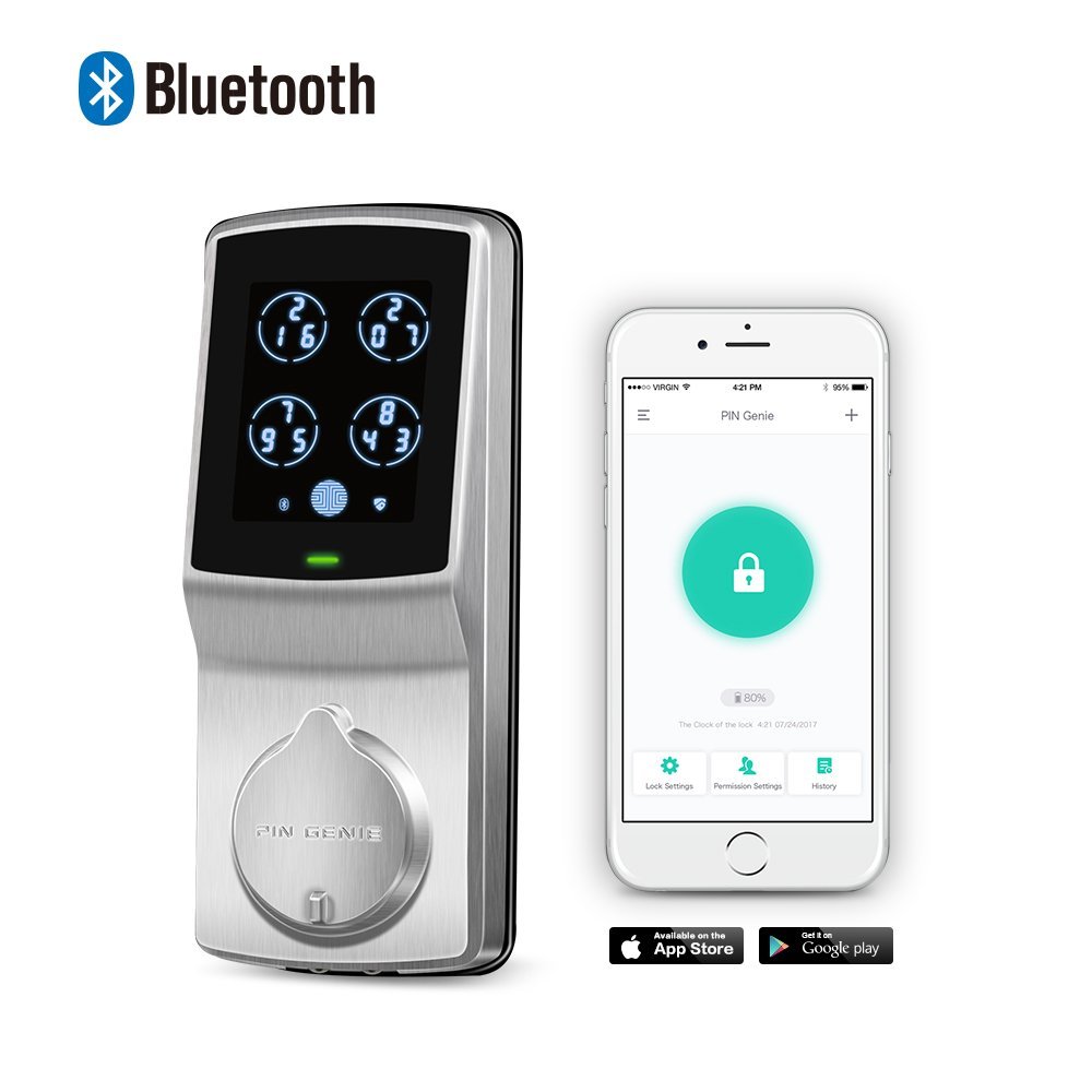 Bluetooth Keyless Entry Smart Door Locks (PGD 728)