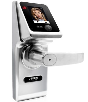 Corum Security CS-100 Biometric Keyless 4-in-one Facial Recognition Smart Door Locks