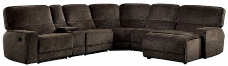 Homelegance Shreveport 6- Piece sectional Best reclining chairs