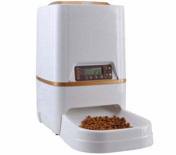 WESTLINK 6L Automatic Cat Feeder with Voice Recorder and Timer Programmable