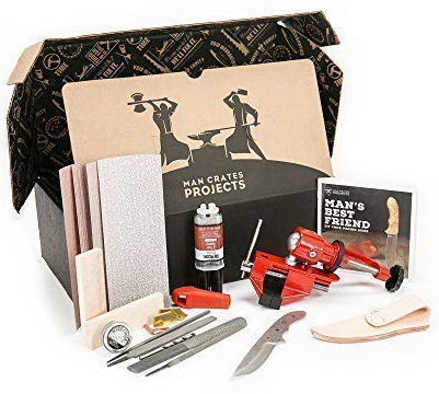 an Crates Knife Making Kit - Christmas gifts for dad diy