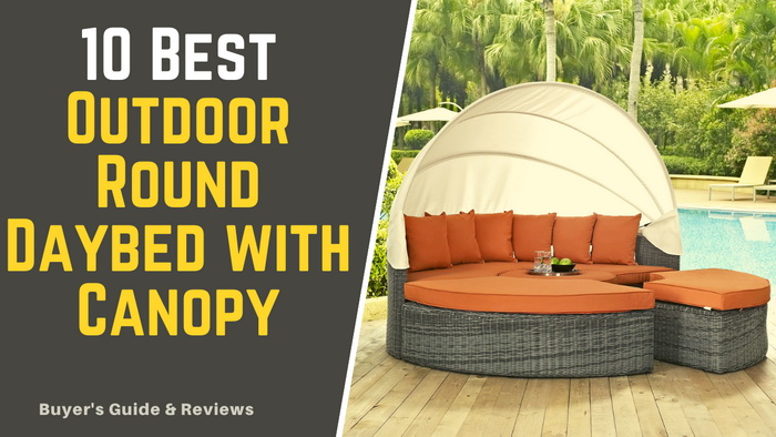Best Outdoor Round Daybed with Canopy