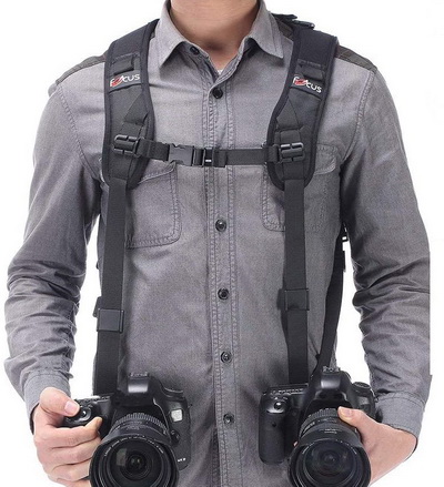 Camera Shoulder Double Strap Harness