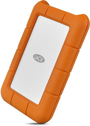 LaCie Rugged USB-C 5TB External Hard Drive Portable HDD