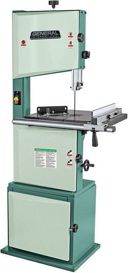 General International 14" Wood Cutting bandsaw for resawing