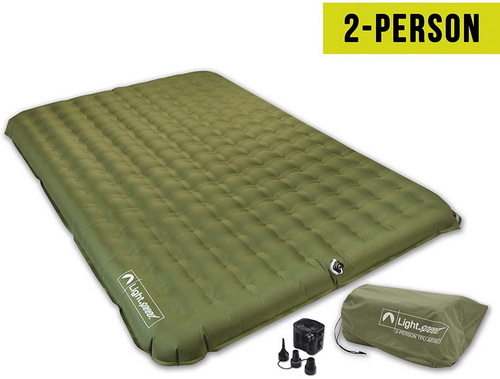 Lightspeed Outdoors 2 Person PVC-Free Air Bed Mattress - Camping Bed Idea