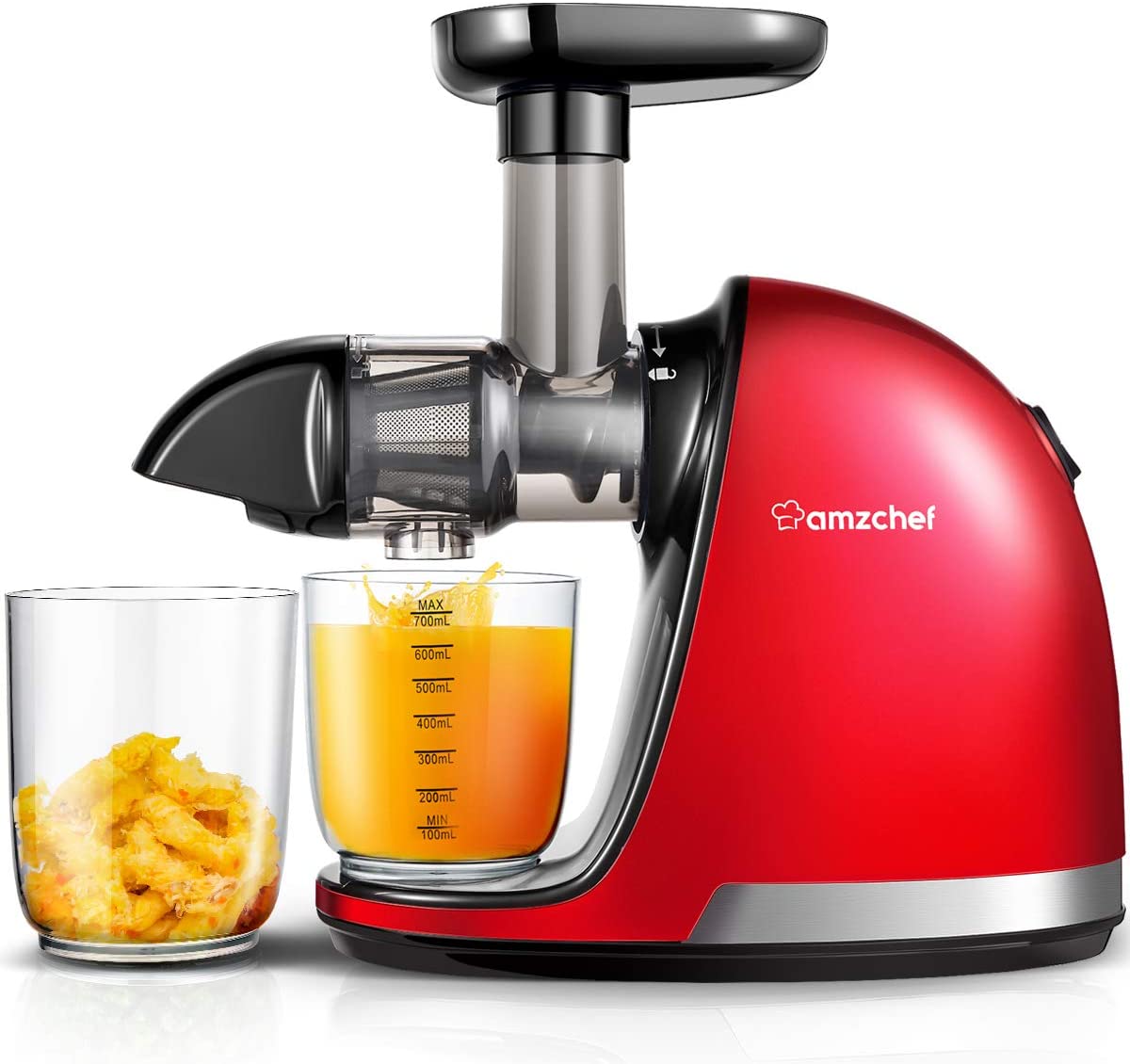 AMZCHEF Professional Cold Press Juicer Extractor Machine